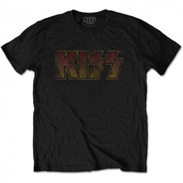 KISS - Vintage Classic Logo - T-shirt (Large)
