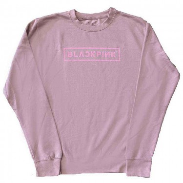 BlackPink Unisex Sweatshirt: Logo (Large)