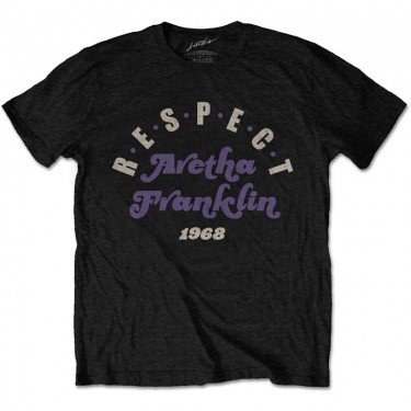 Aretha Franklin Unisex T-Shirt: Respect (Small)