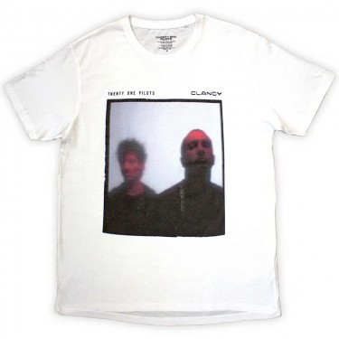 Twenty One Pilots Unisex T-Shirt: Red Film (White) (Large)