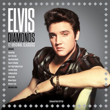ELVIS PRESLEY - DIAMONDS (4LP MARBLE VINYL)
