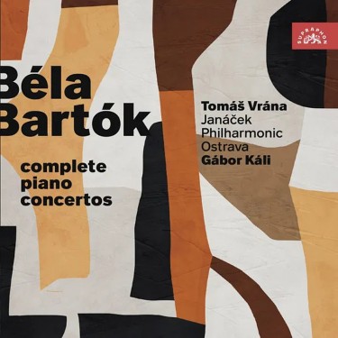 BARTÓK BÉLA / VRÁNA TOMÁŠ / JANÁČKOVA FILHARMONIE - KLAVÍRNÍ KONCERTY