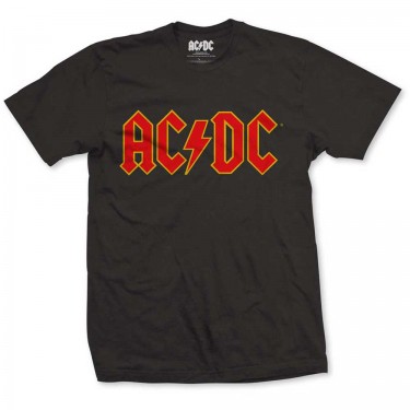 AC/DC Logo Mens Black - T-shirt (Medium)
