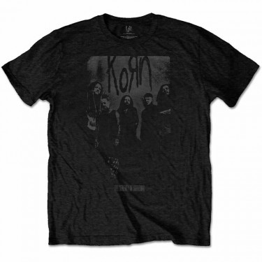 Korn Unisex T-Shirt: Knock Wall (Medium)