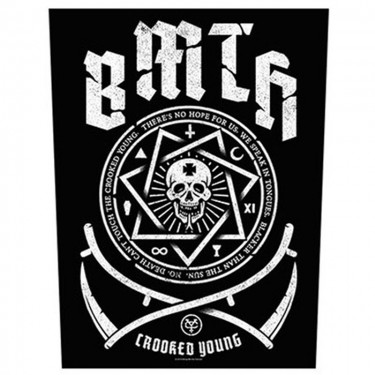 Bring Me The Horizon Back Patch: Crooked Young