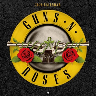 GUNS N ROSES - KALENDÁŘ 2026 30x30 cm