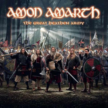 AMON AMARTH - THE GREAT HEATHEN ARMY (BLOOD RED MARBLED COLOURED)