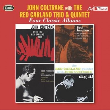 COLTRANE JOHN WITH THE RED GARLAND TRIO & QUINTET - FOUR CLASSIC ALBUMS