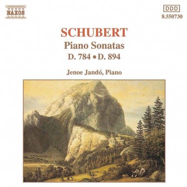 SCHUBERT / JANDÓ - PIANO SONATAS D. 784, D. 894