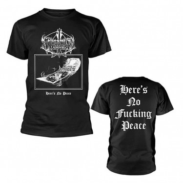 Marduk T-Shirt: HERE´S NO PEACE(Black) (Back Print) (LARGE)