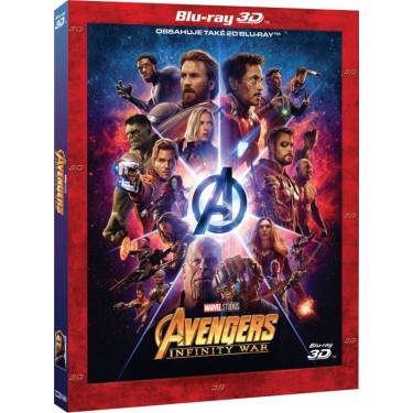 AVENGERS: INFINITY WAR (3D+2D) - LIMITOVANÁ SBĚRATELSKÁ EDICE - FILM