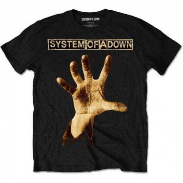 System Of A Down - Hand - Unisex T-shirt (Small)