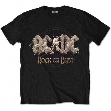 AC/DC - ROCK OR BUST - T-SHIRT (X-LARGE)