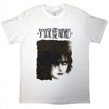 Siouxsie & The Banshees Unisex T-Shirt: Spellbound (White) (Large)