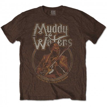 Muddy Waters - Father of Chicago Blues - T-shirt (Large)