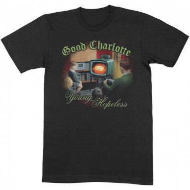 Good Charlotte Unisex T-Shirt: Young & Hopeless (Small)