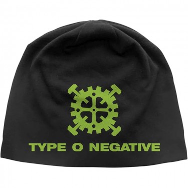 Type O Negative Unisex Beanie Hat: Gear Logo JD Print