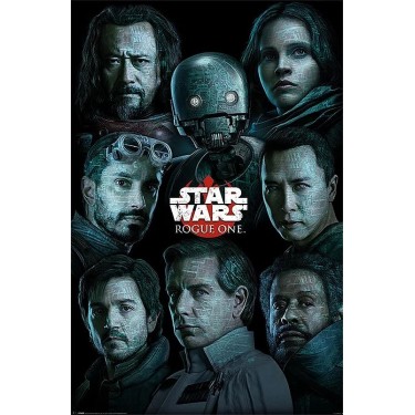 plakát 3657 - STAR WARS: ROGUE ONE - CHARACTERS - 61 X 91,5 CM