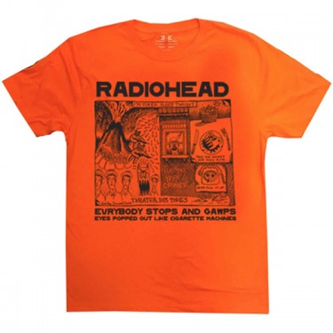 Radiohead Unisex T-Shirt: Gawps (XX-Large)