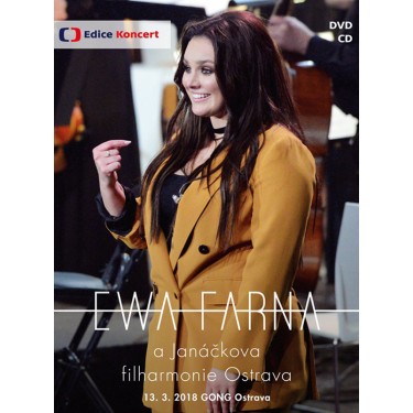 FARNA EWA A JANÁČKOVA FILHARMONIE OSTRAVA - 13. 3. 2018 GONG OSTRAVA (CD+DVD)