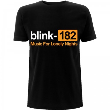 Blink-182 Unisex T-Shirt: Lonely Nights - Black