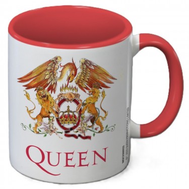 Queen - White Crest boxed mug - Hrnek 315 ml