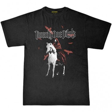 Twenty One Pilots Unisex T-Shirt: Bishop (Black) (X-Large)