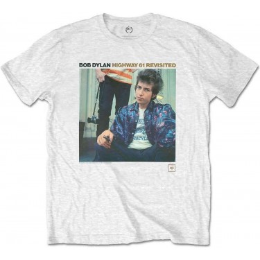 Bob Dylan Unisex T-Shirt: Highway 61 Revisited - White