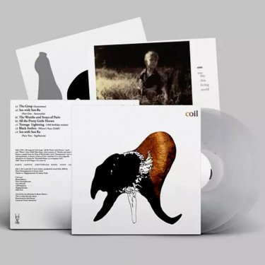 COIL - BLACK ANTLERS (CLEAR VINYL)