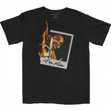 Kevin Gates Unisex T-Shirt: Polaroid Flame (Large)
