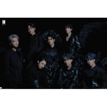 plakát 140 - BTS - Black Wings - 61 X 91,5 CM