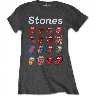 The Rolling Stones - No Filter Evolution - Ladies T-shirt (Small)