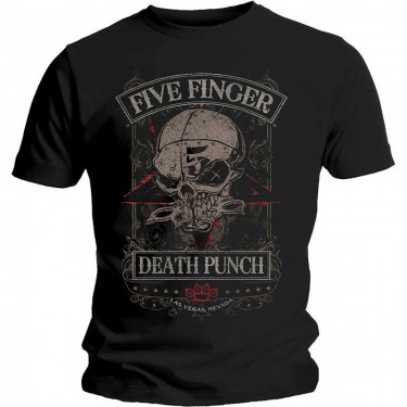 Five Finger Death Punch Unisex T-Shirt: Wicked (Small)