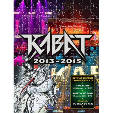 KABÁT - 2013-2015/3DVD+CD