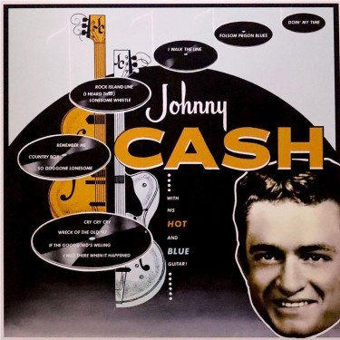 CASH JOHNNY - WITH HIS HOT AND BLUE GUITAR