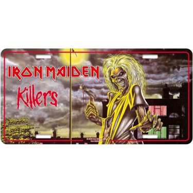 Iron Maiden Number Plate: Killers