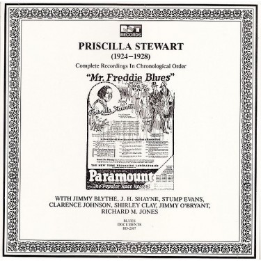 PRISCILLA STEWART - \MR. FREDDIE BLUES\" (1924 - 1928)"