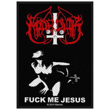 Marduk Standard Patch: Fuck Me Jesus