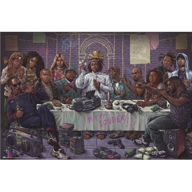 plakát 1067 - The Last Supper of Hip Hop - 61 x 91,5 cm
