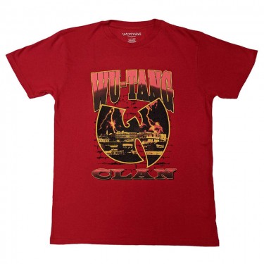 Wu-Tang Clan Unisex T-Shirt: Brick Wall (Large)