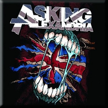 Asking Alexandria Fridge Magnet: Flag Eater
