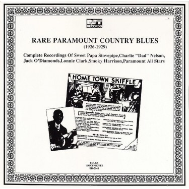 RARE PARAMOUNT COUNTRY BLUES - (1926 - 1929)