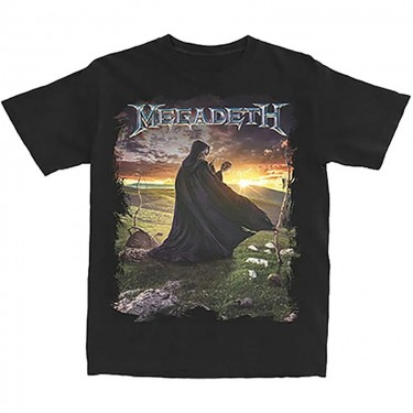 Megadeth Unisex T-Shirt: Youthanasia Cover Redux (Black) (Large)