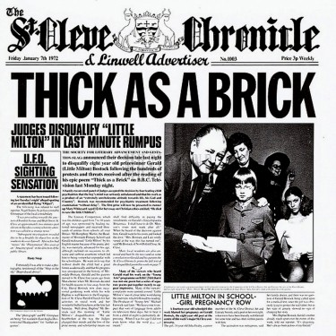 JETHRO TULL - THICK AS A BRICK/180G