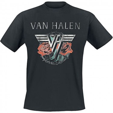 Van Halen Unisex T-Shirt: 84 Tour (Back Print) - Black