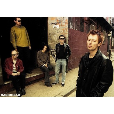 plakát 1117 - Radiohead - Black Alley 2005 - 61 x 91,5 cm