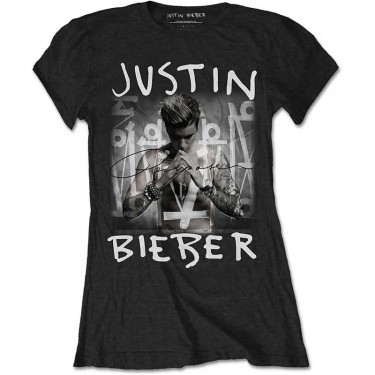 Bieber Justin - Purpose Logo - Ladies T-shirt (Large)