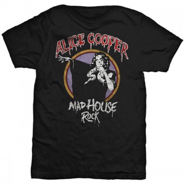 Alice Cooper - Mad House Rock - T-shirt (Large)