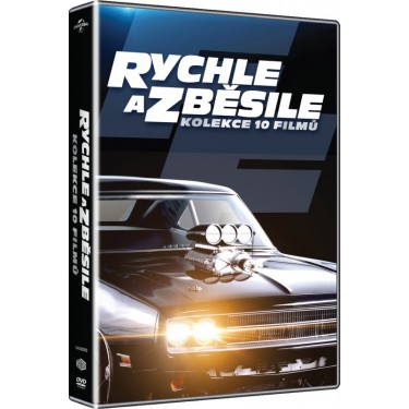 RYCHLE A ZBĚSILE 1-10 (10 DVD) - FILM