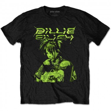 Billie Eilish Unisex T-Shirt: Illustration (Medium)